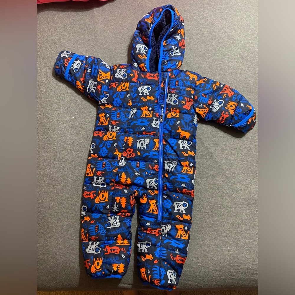 Columbia Deep Blue Fleece snowsuit